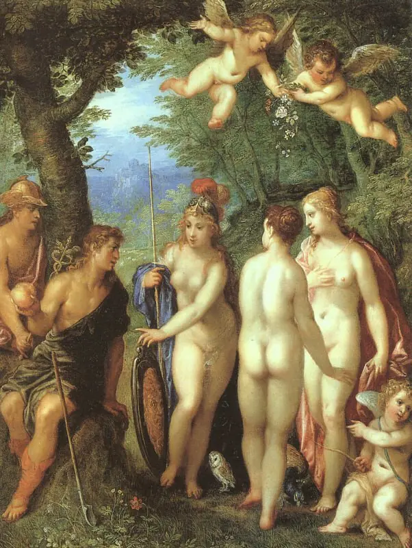 The Judgement of Paris by Hendrick van Balen