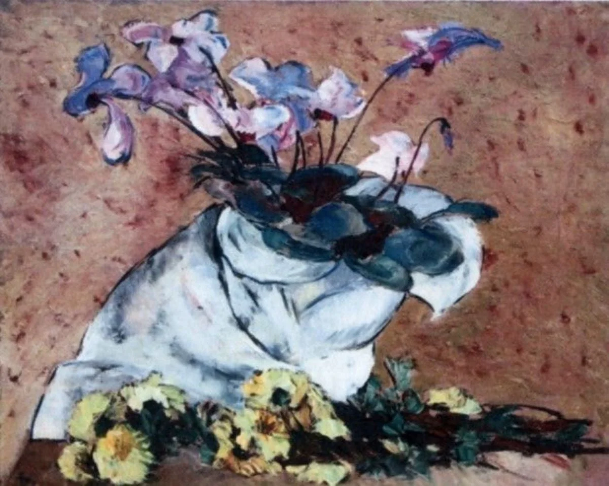 Ciclame și tufănele, by Ion Theodorescu-Sion, unspecified, 1927