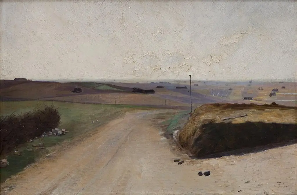 A Landscape. The Island of Mors, jutland