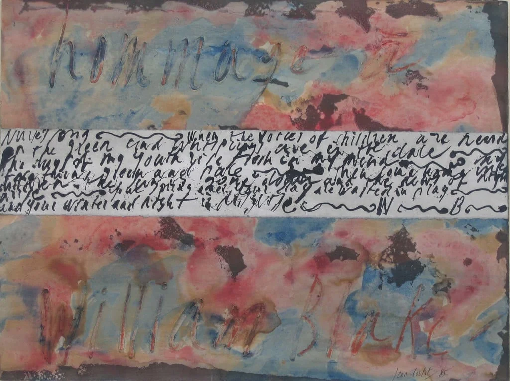 Untitled, by Jean Cortot, watercolor, 1985