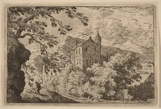 Large House with a Turret