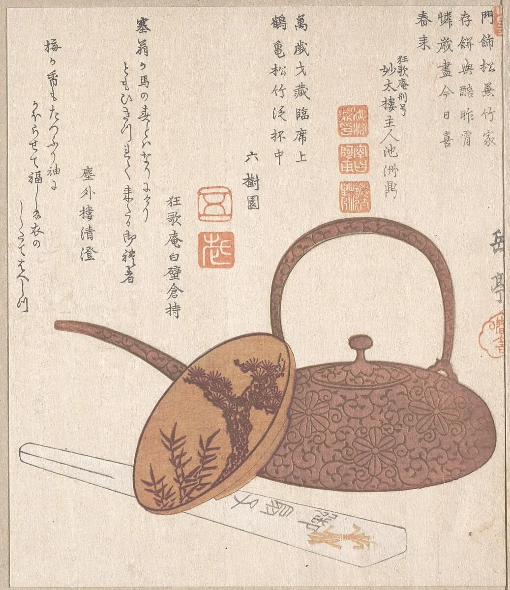 Untitled, by Yashima Gakutei, ink, 1850