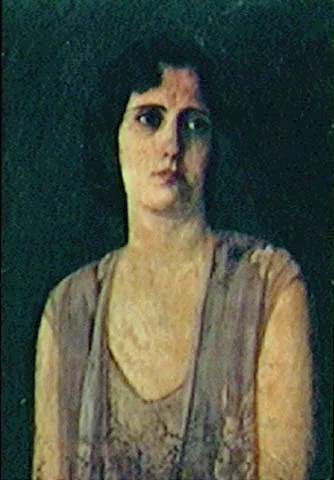 Portrait of a Lady, by Alfredo Andersen, oil, 1907