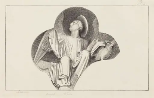 An Angel, from Wells Cathedral