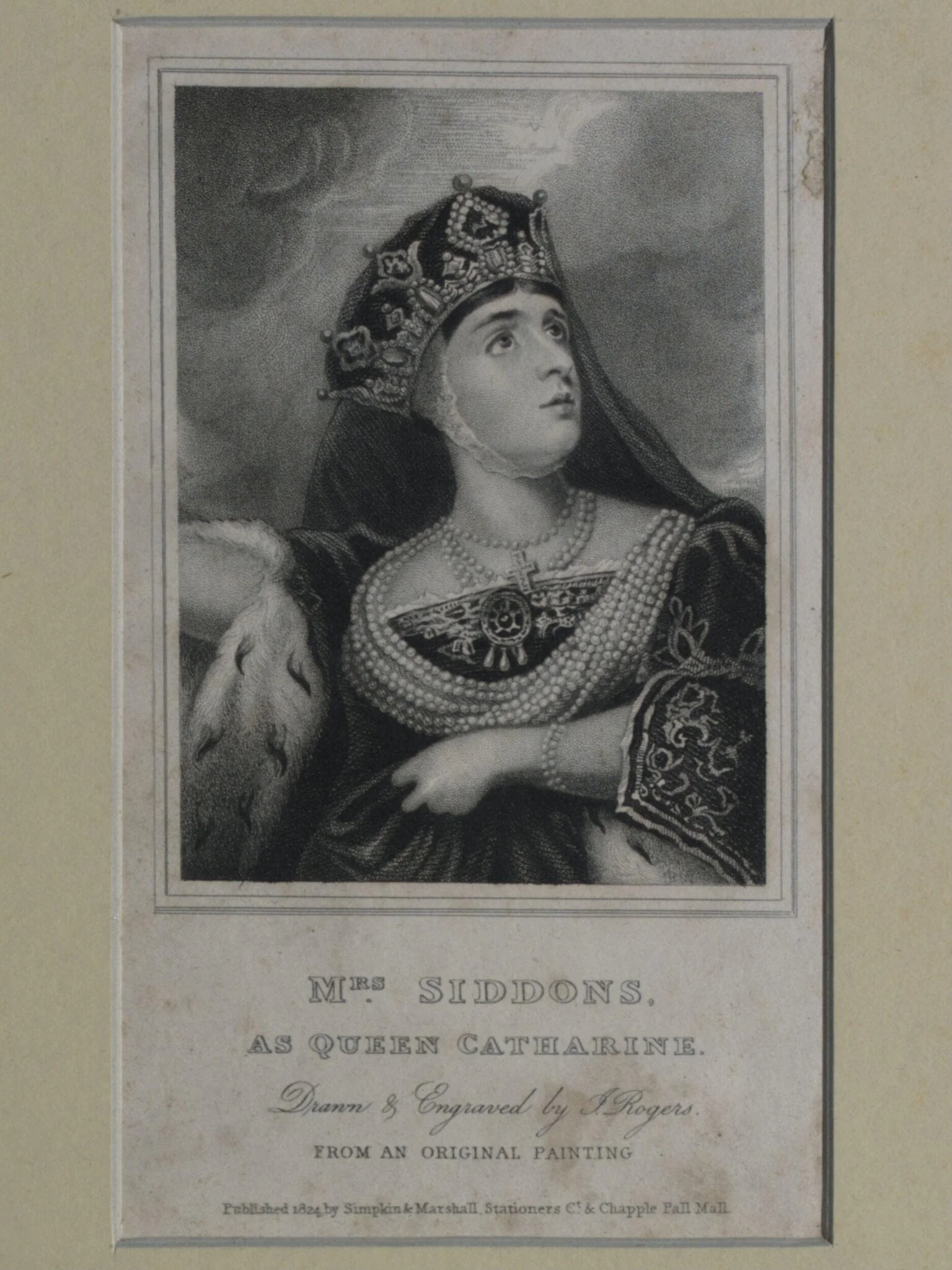 H Beard Print Collection, by J. Rogers, 1824