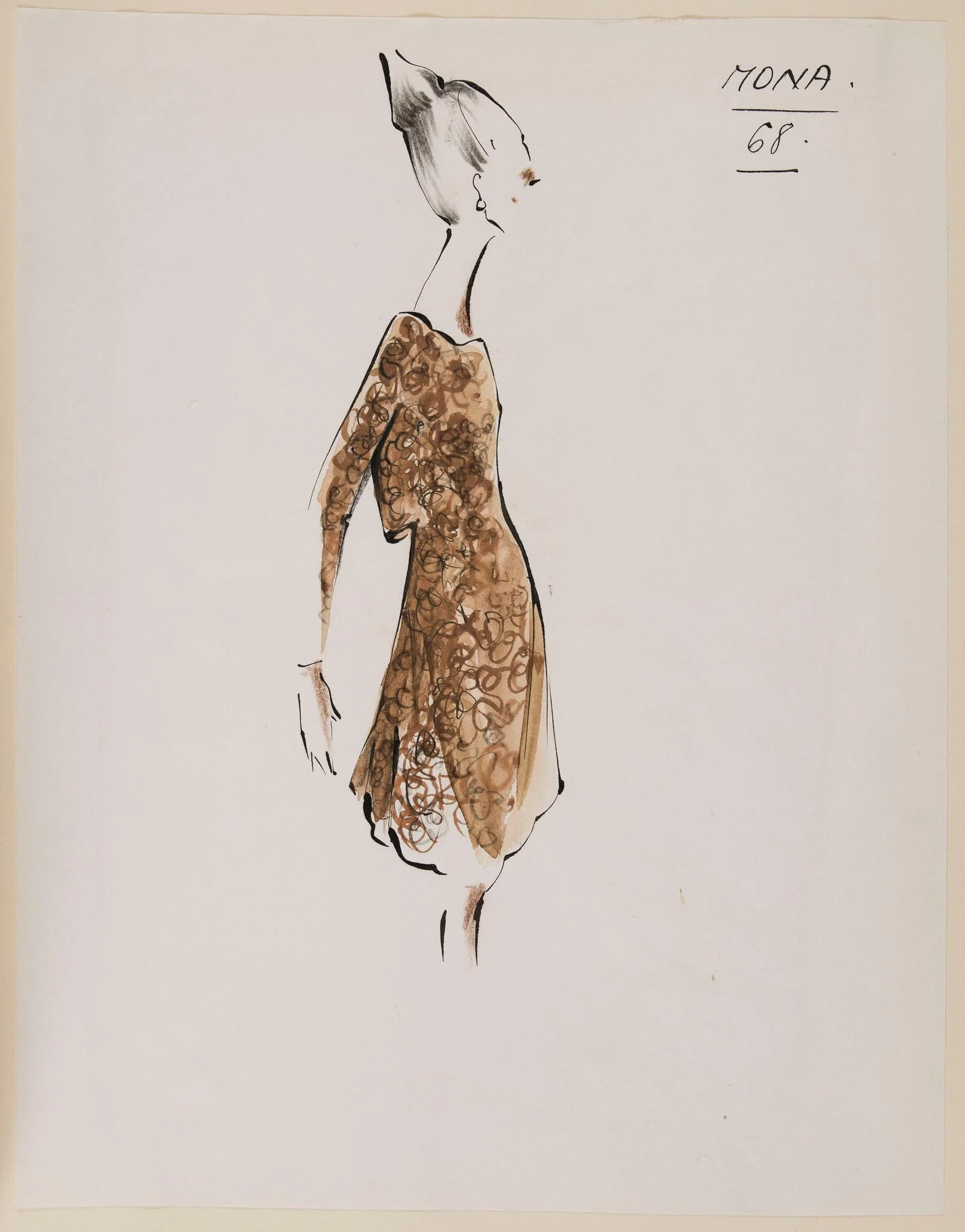 Mona, by Marie-Louise Carven, 1963