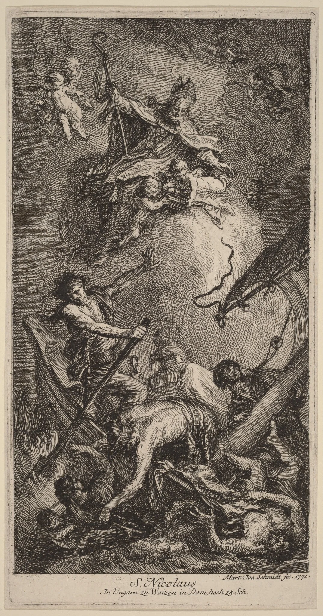 Saint Nicholas Rescuing Sailors