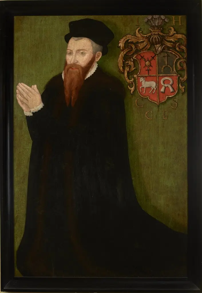 Portrait of Jan Herbut of Felsztyn  (1508–1577), Castellan of Sanok and Starost of Przemyśl