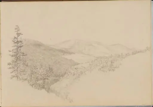 Kauterskill Clove (from Sketchbook of Landscape and Animal Subjects)