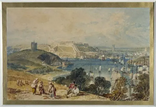 Plymouth, with Mount Batten