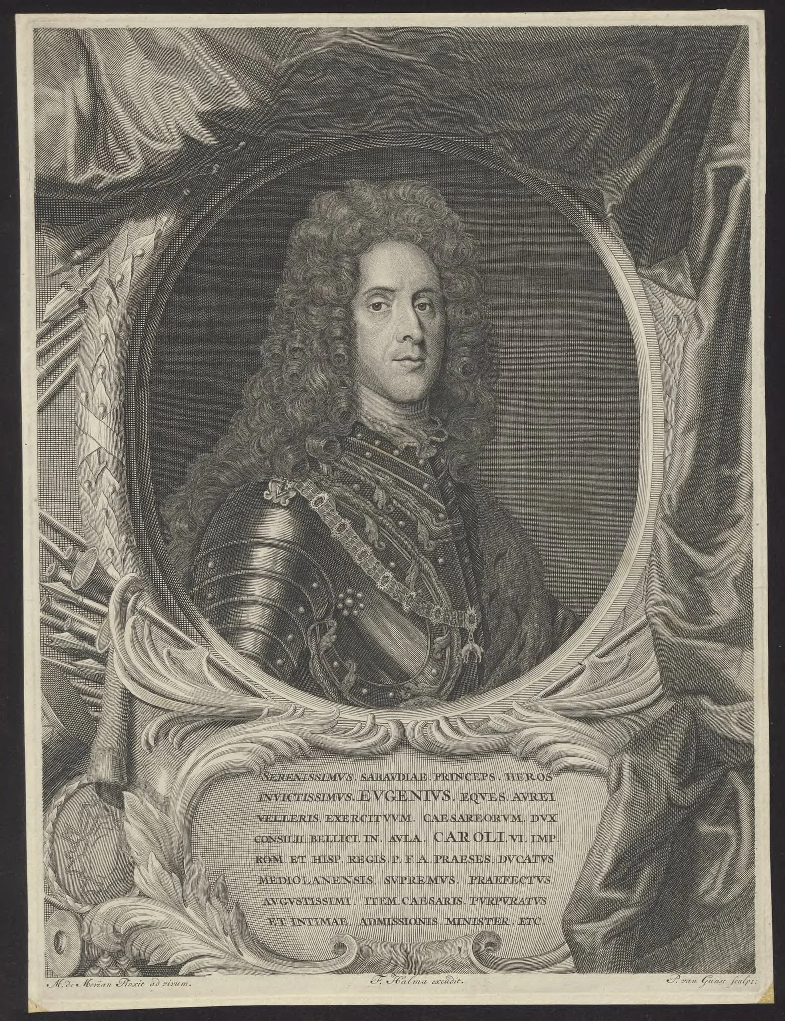Portrait of Prince Eugenius of Savoye