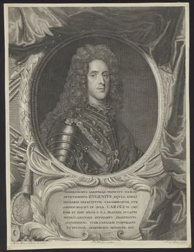 Portrait of Prince Eugenius of Savoye