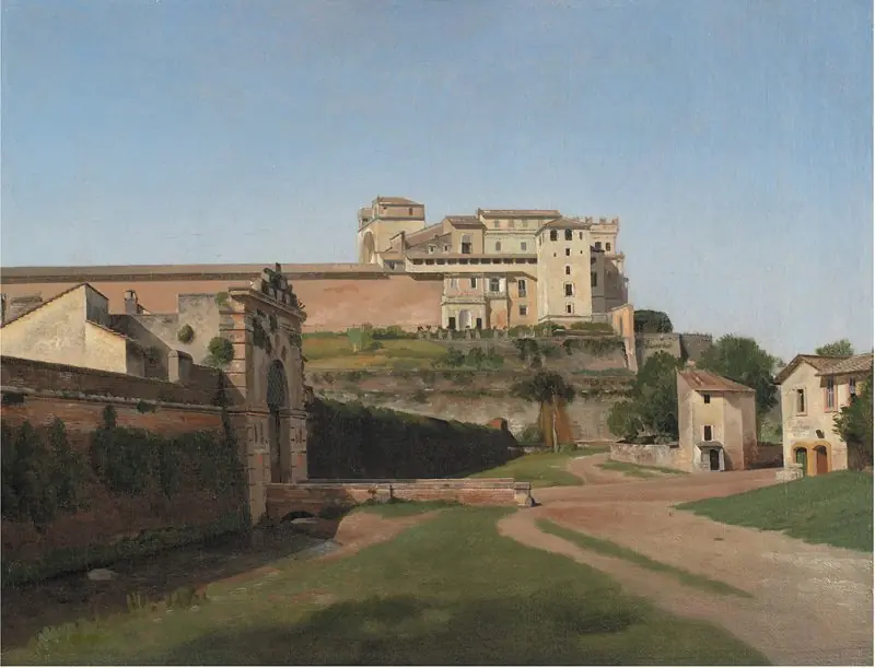 Porta Angelica and Part of the Vatican