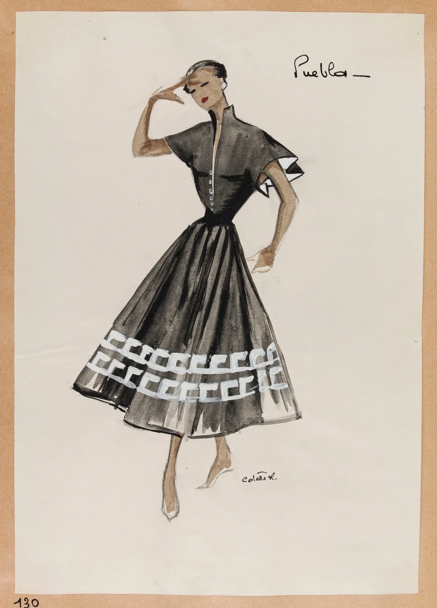Puebla, by Marie-Louise Carven, 1951
