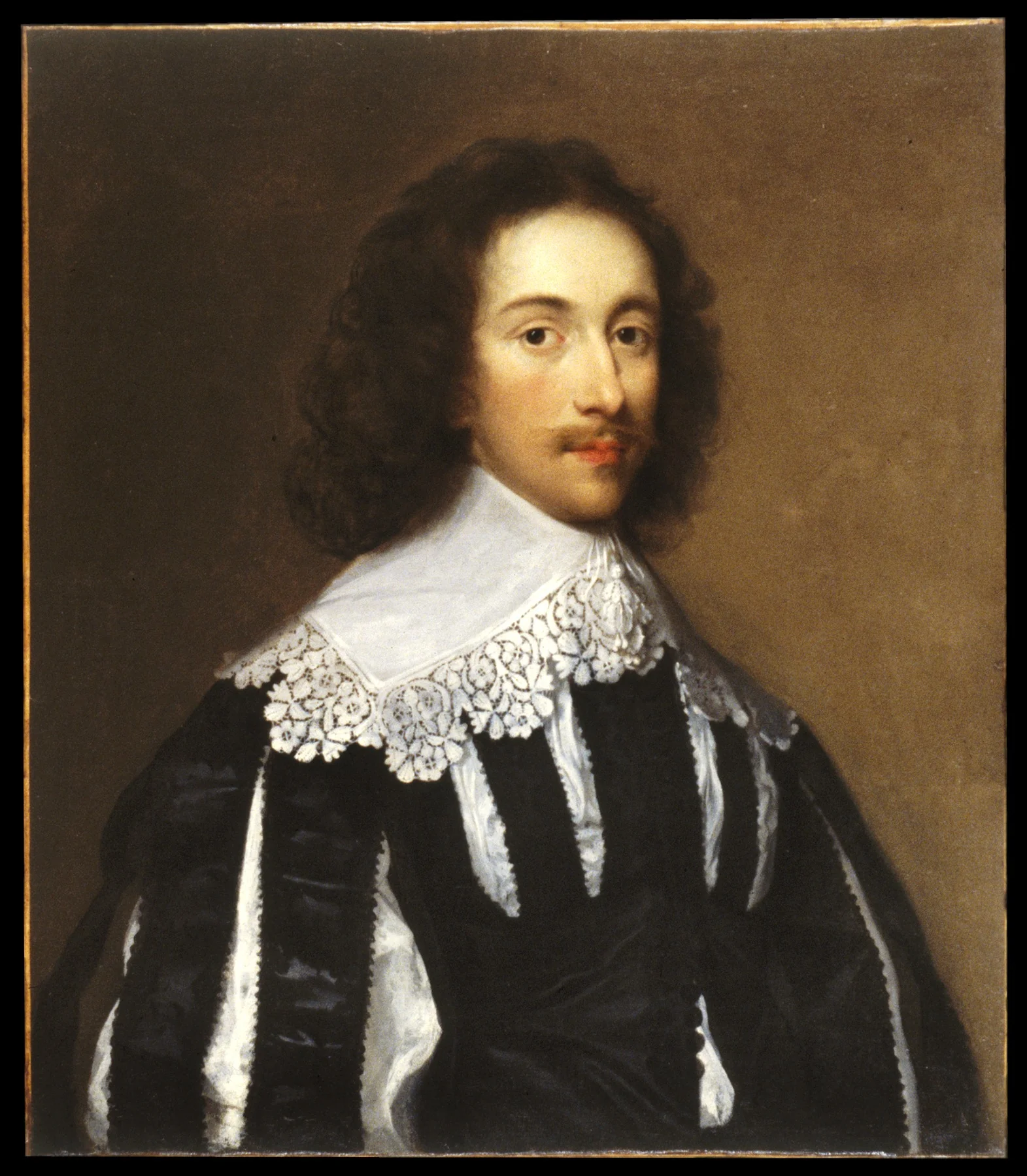 Portrait of a Young Man, by Cornelis Janssens van Ceulen, oil, 1637