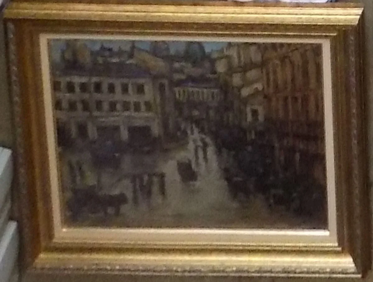 Cal.(-ea) Victoriei, by Nicolae Dărăscu, 1931