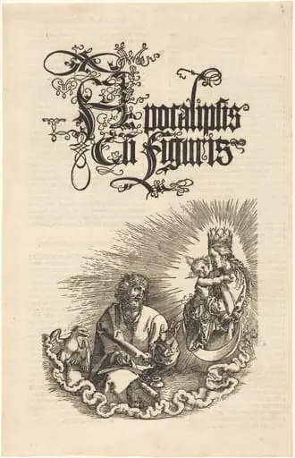 The Virgin Appearing to Saint John