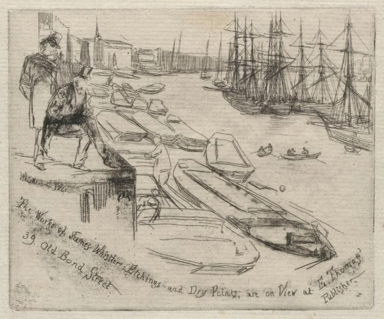 The Little Pool, by James McNeill Whistler, 1861