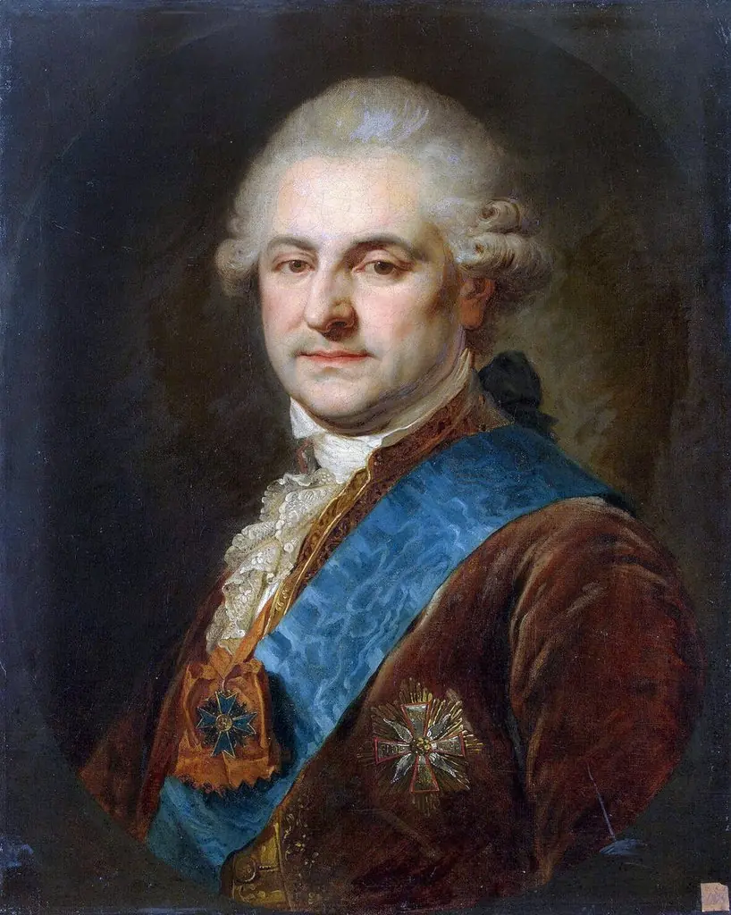 Portrait of Stanislas-Auguste Poniatowski