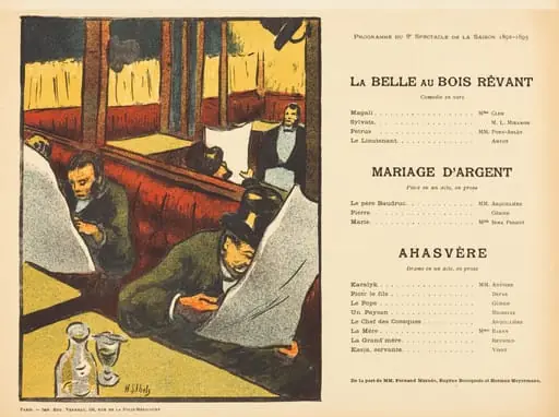 La Belle au bois rêvant; Mariage d'argent; Ahasvère