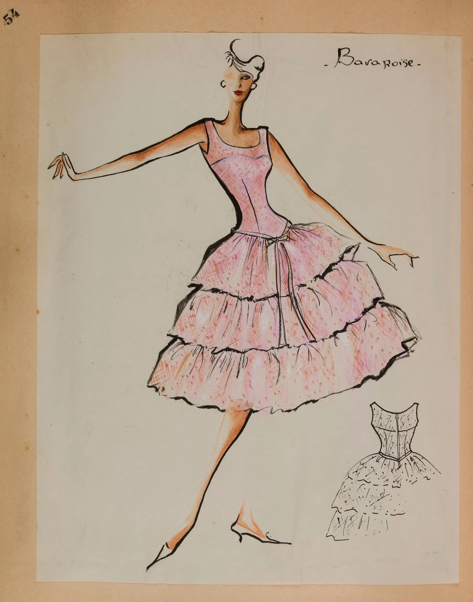 Bavaroise, by Marie-Louise Carven, 1958