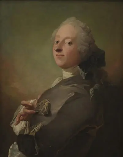 Portræt af kgl. hofapoteker Johann Gottfried Becker
