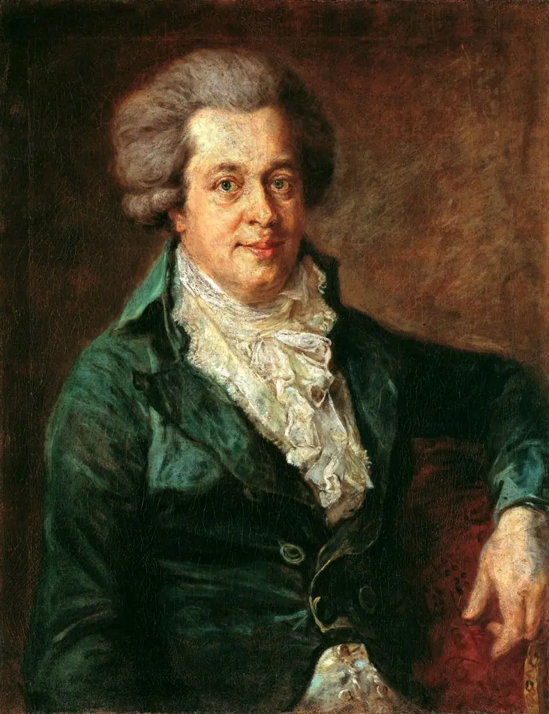 Portrait of Wolfgang Amadeus Mozart (1756-1791)