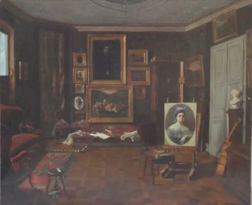 Atelierul pictorului (casa Prager)