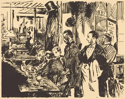 At the Café (Au café)