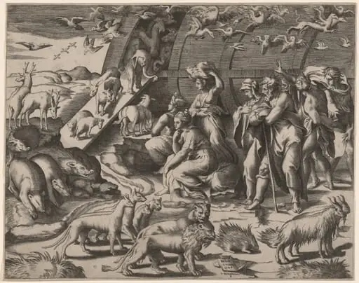 Noah Leaving the Ark