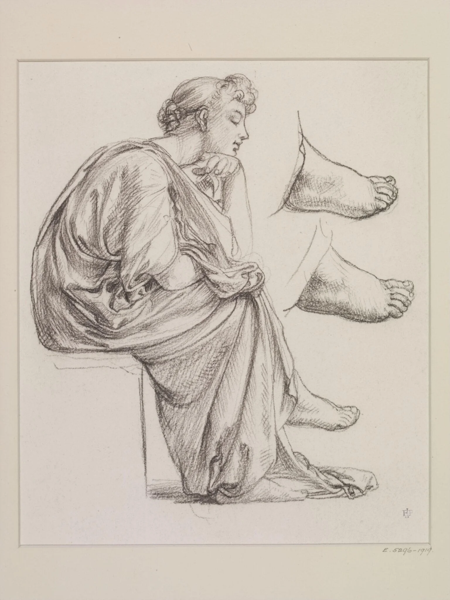 Studies for a Science Certificate, Department of Science and Art, by Edward John, Sir Poynter, 1884