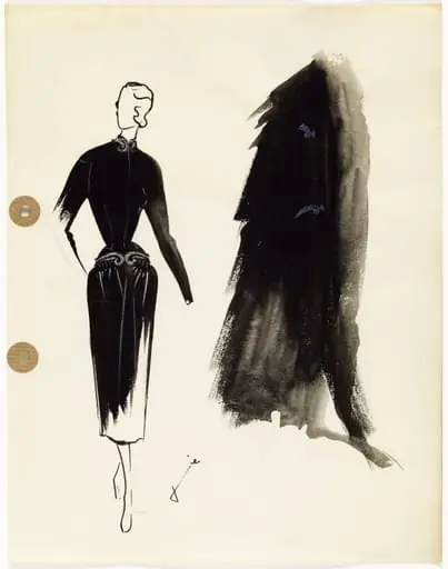 Dessin de collection de l'hiver 1949-1950