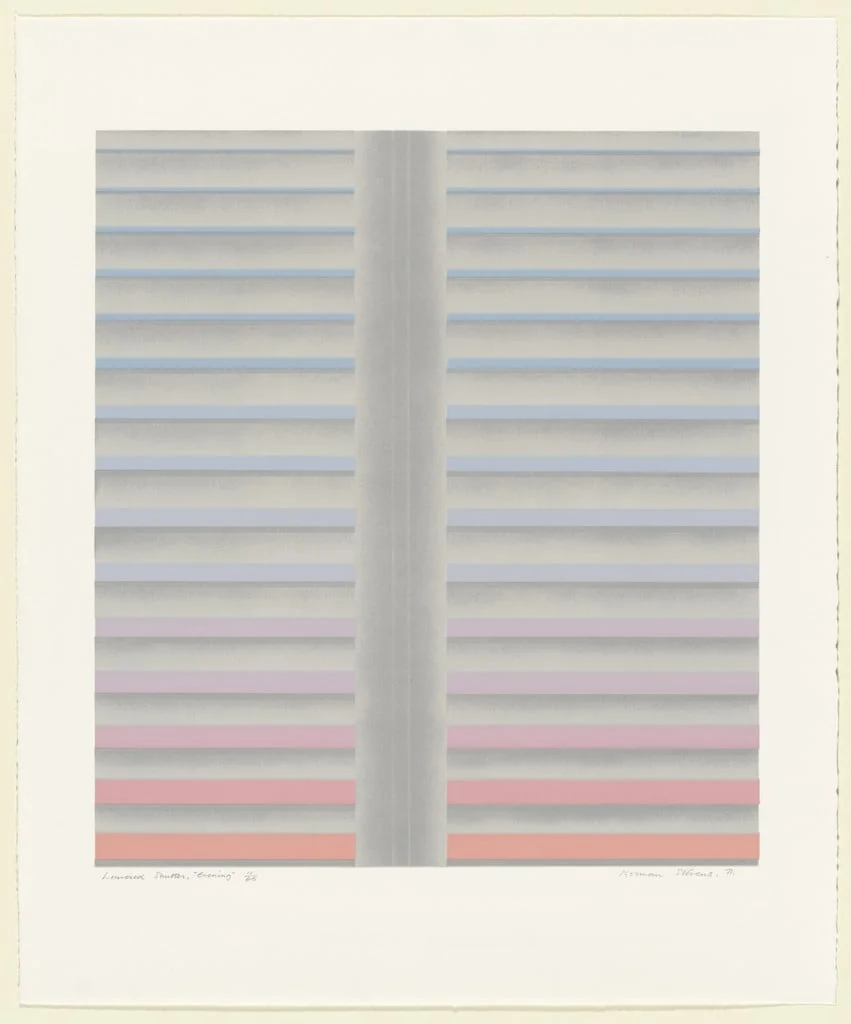 Untitled, by Norman Stevens, ink, 1971