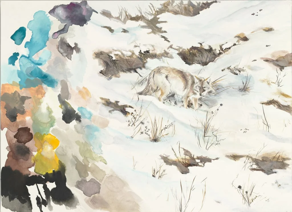 Untitled, by Violet Hopkins, ink, 2003