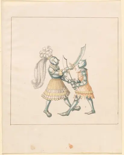 Foot Combat with Falchions