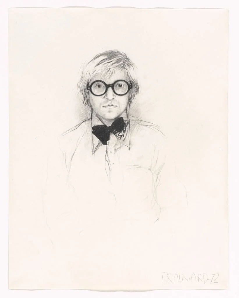 Untitled, by Joe Brainard, graphite, 1972