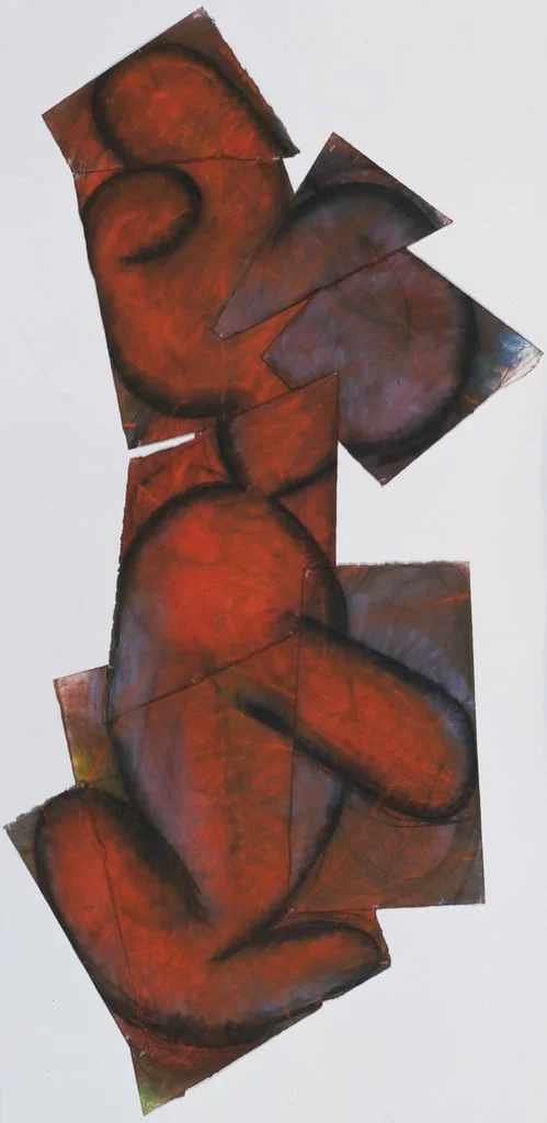 Untitled, by Elizabeth Murray, pastel, 1982