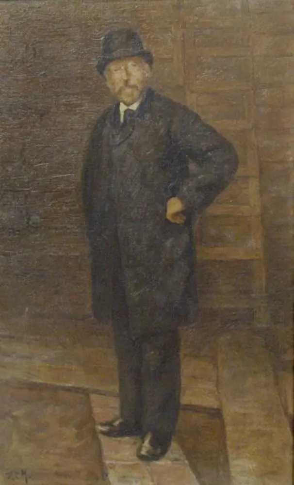 Portrait of Egbert Kuipers (1828-1892)