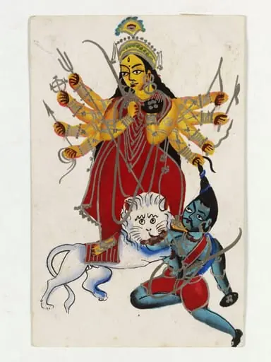 Durga and Mahishasura