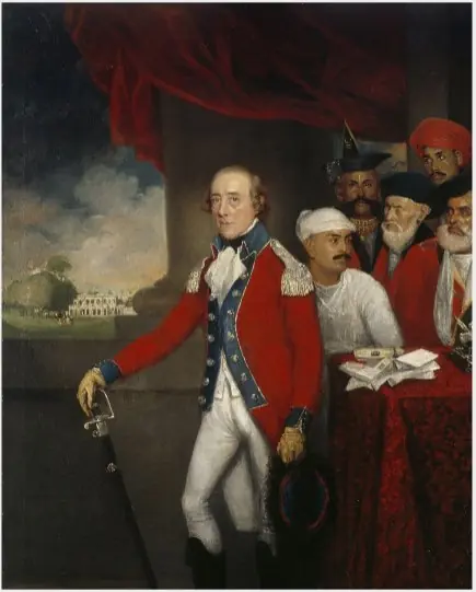 Lieutenant-Colonel William Kirkpatrick with His Assistants