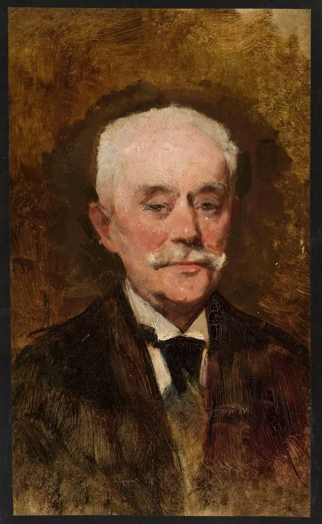 Portrait of an old man