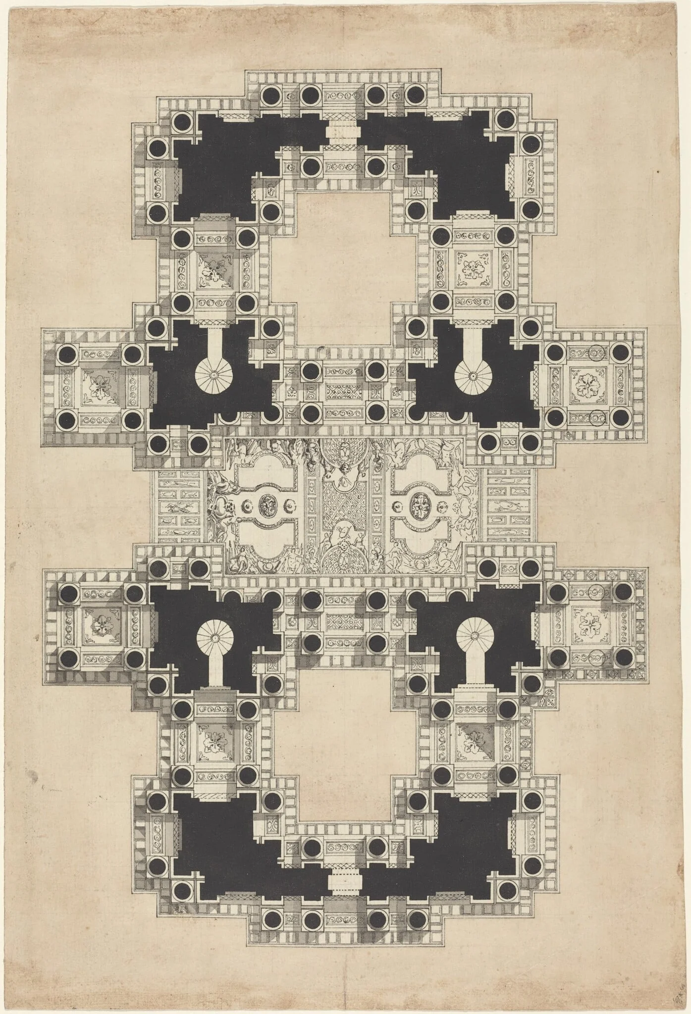 Plan for a Decorated Ceiling