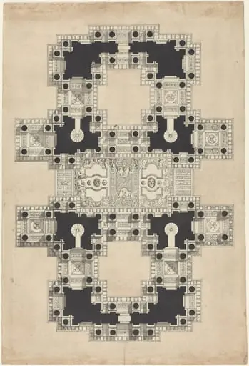 Plan for a Decorated Ceiling