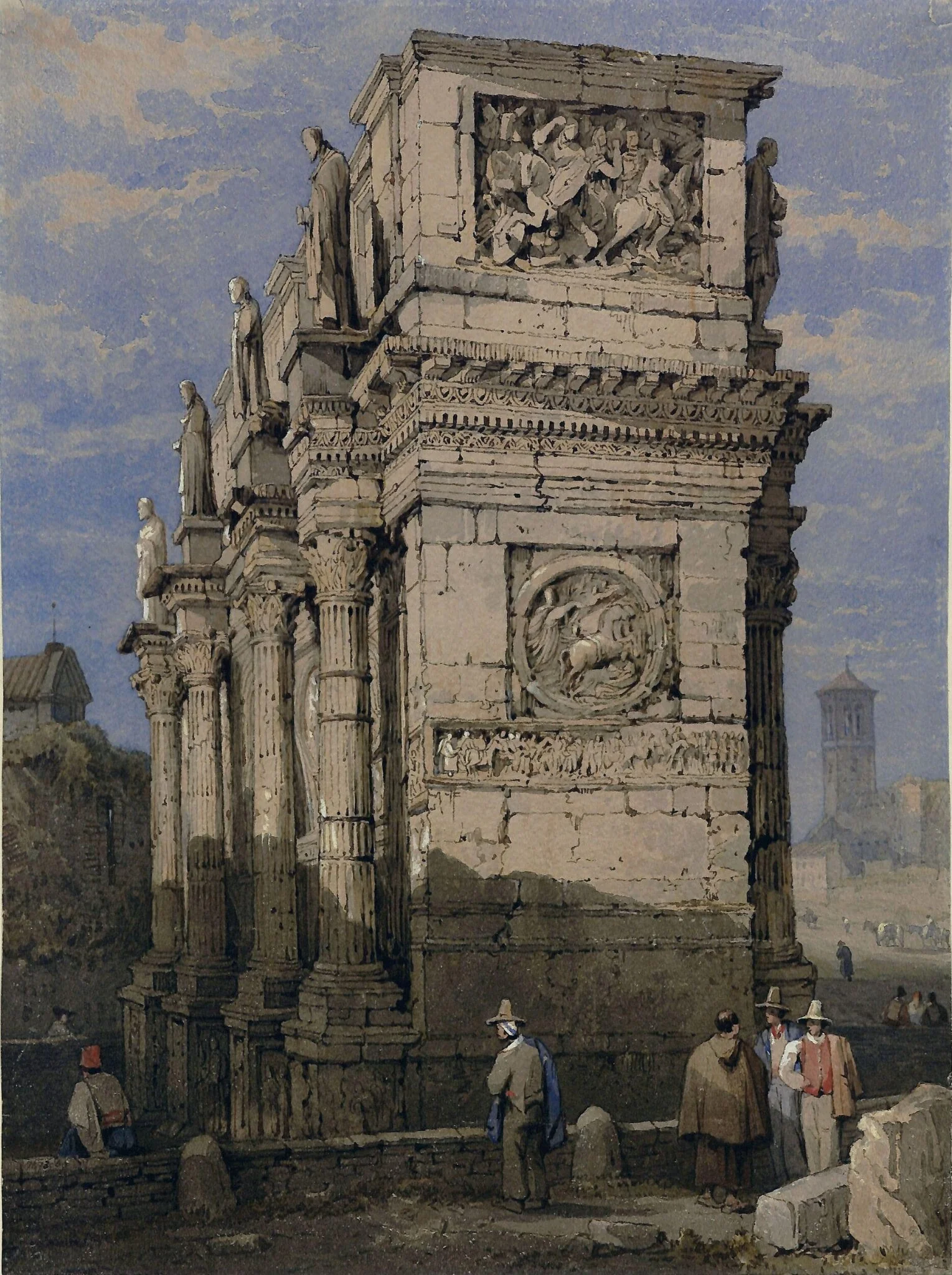 Arch of Constantine, Rome