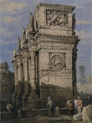 Arch of Constantine, Rome