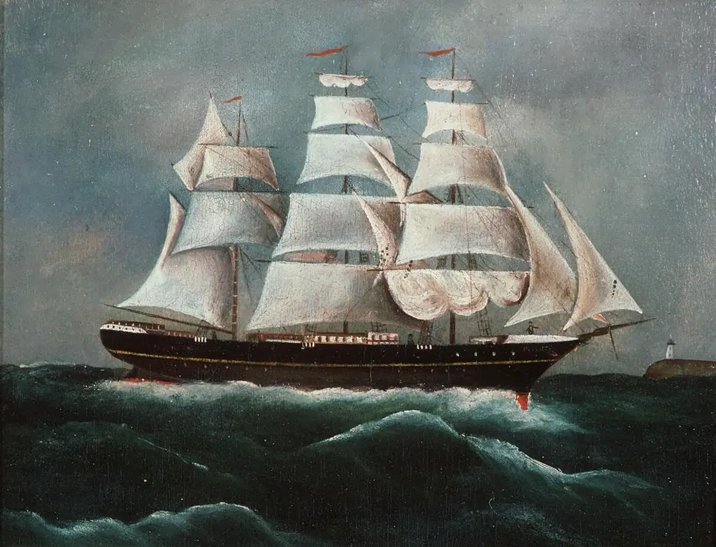 Marys - New Quay built schooner
