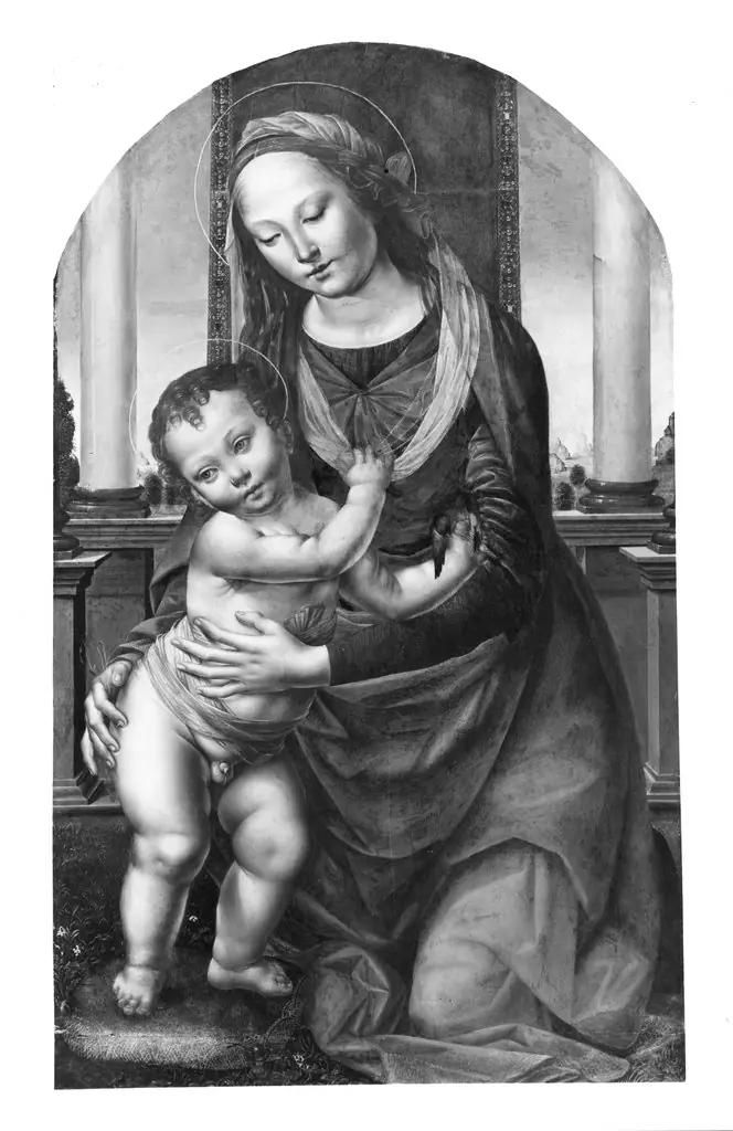 Mary with the child