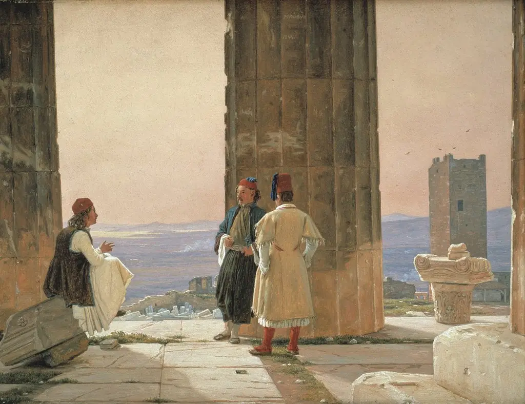 The View from the Temple of Athena on the Acropolis