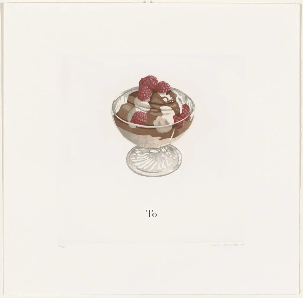 Untitled, by Julia Jacquette, ink, 1999