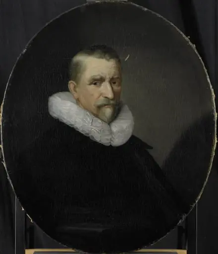 Portrait of Cornelis Jansz Hartigsvelt, Director of the Rotterdam Chamber of the Dutch East India Company, elected 1639
